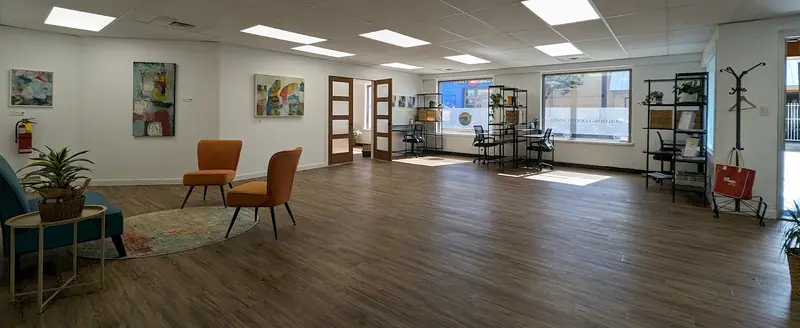 Comox Valley Chamber Business Hub workspace